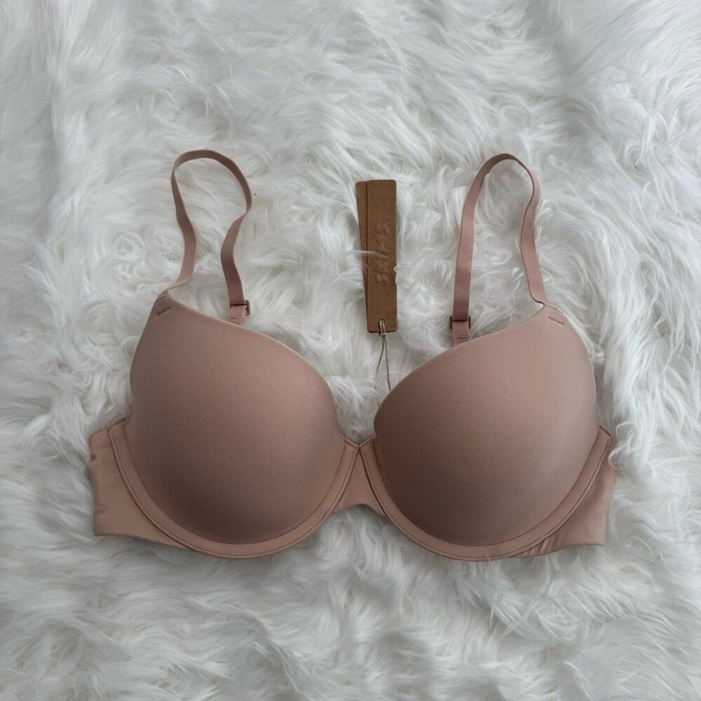 Skims Fits Everybody T-shirt Bra Mica Size 34B